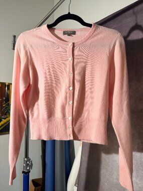 N Peal Soft Pink 100% Cashmere Sweater